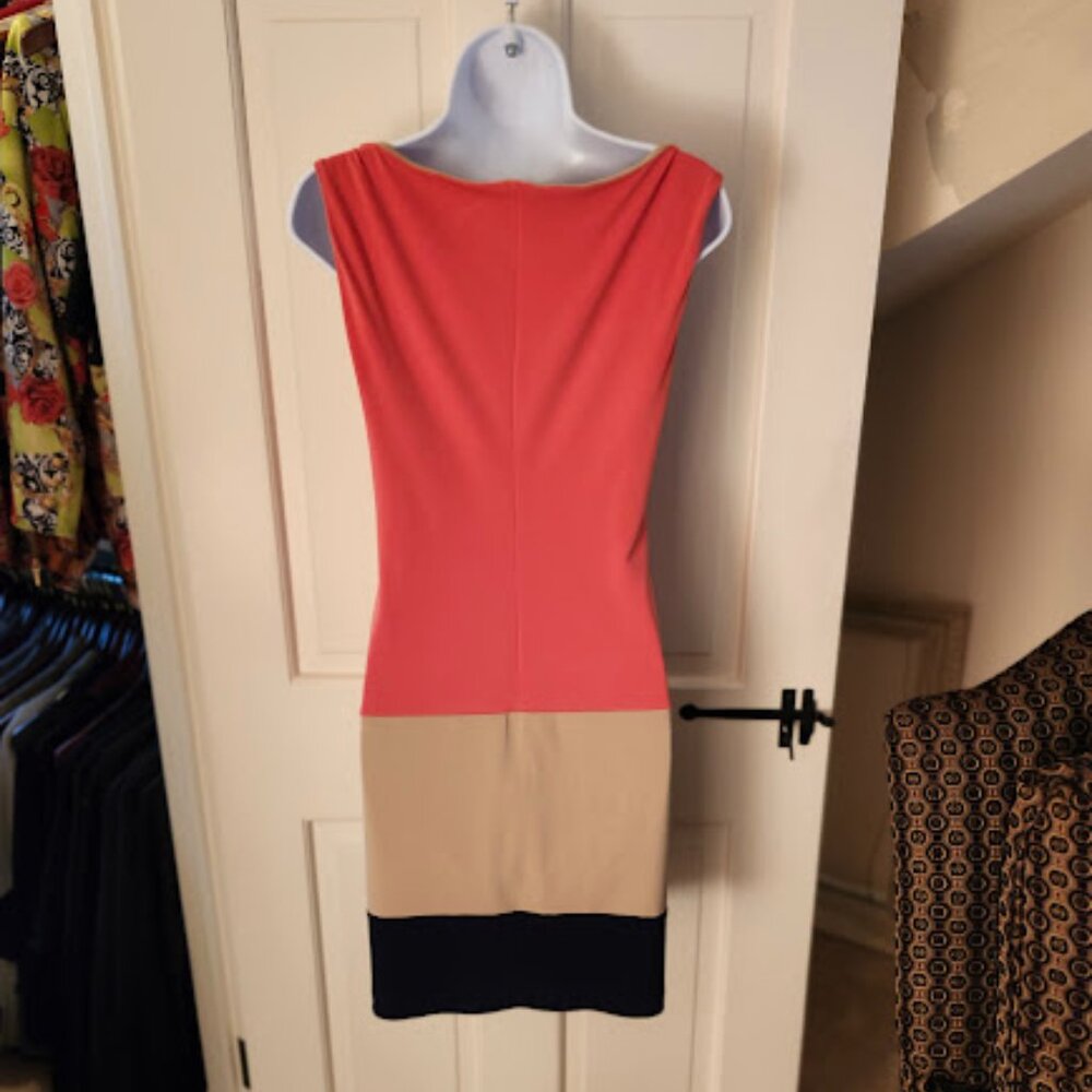 ColorBlock, Drape-Neck Tunic - Picture 6 of 6